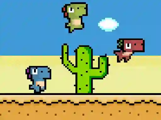 Gioco Pixel Dino Run in linea