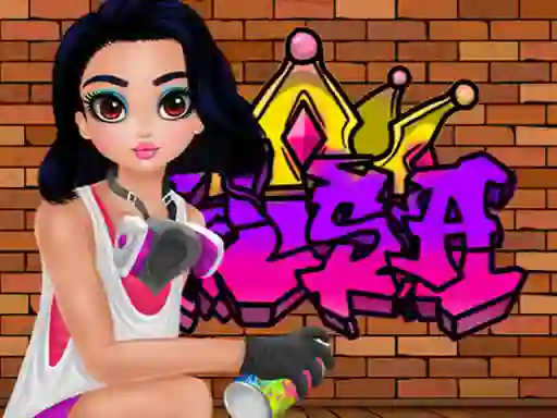 Gioco Princess Cool Graffiti in linea