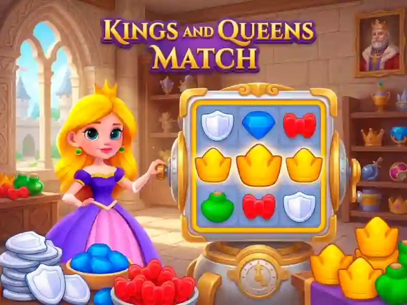 Gioco Kings and Queens Match in linea