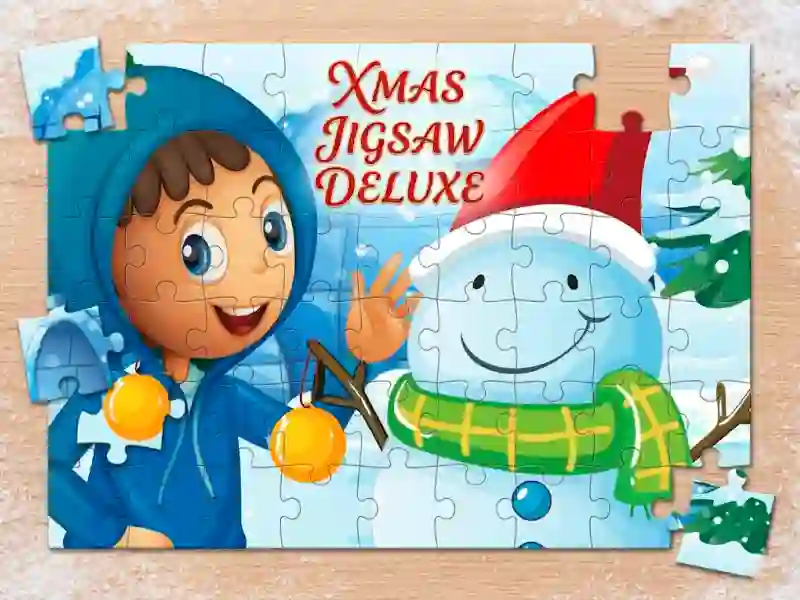 Gioco Xmas jigsaw deluxe in linea