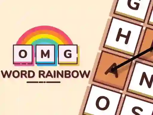 Gioco Omg Word Rainbow in linea