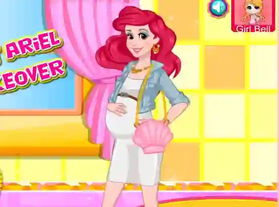 Gioco Pregnant Ariel Real Makeover in linea