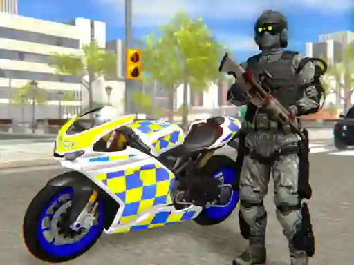 Gioco Police Bike City Simulator in linea