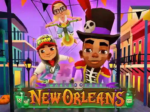 Gioco Subway Surfers: Orleans Halloween in linea