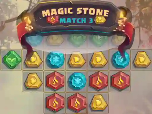 Gioco Magic Stone Match 3 in linea