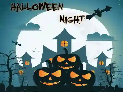 Gioco Halloween Night Jigsaw in linea