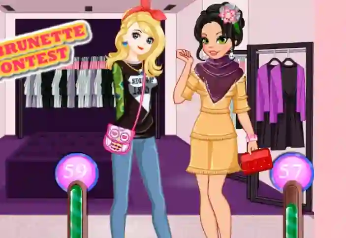 Gioco Blonde Vs Brunette Beauty Contest in linea