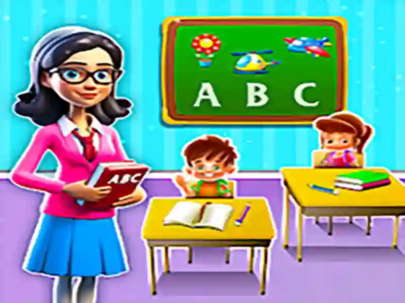 Gioco Kindergarten School Teacher in linea