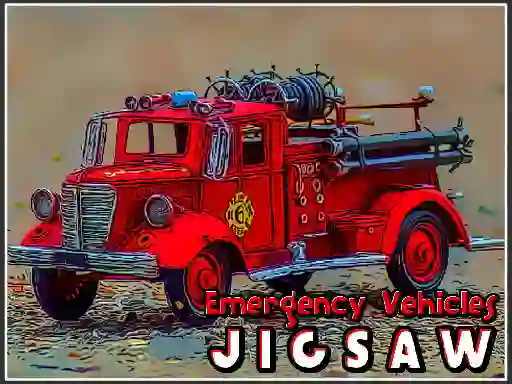 Gioco Emergency Vehicles Jigsaw in linea