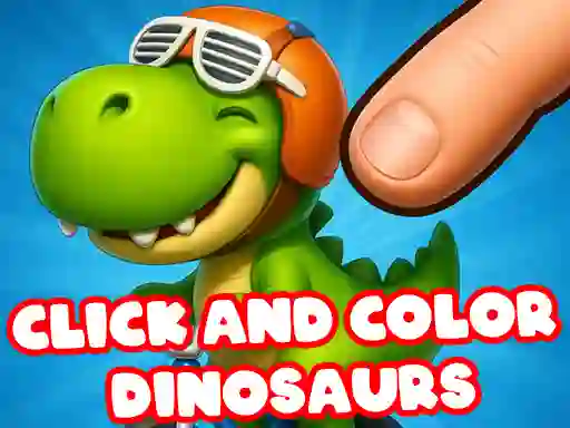 Gioco Click And Colors Dinosaurs in linea