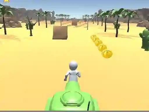 Gioco 3D Desert Parkour in linea