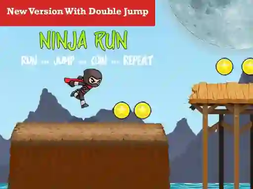 Gioco Ninja Run Double Jump in linea