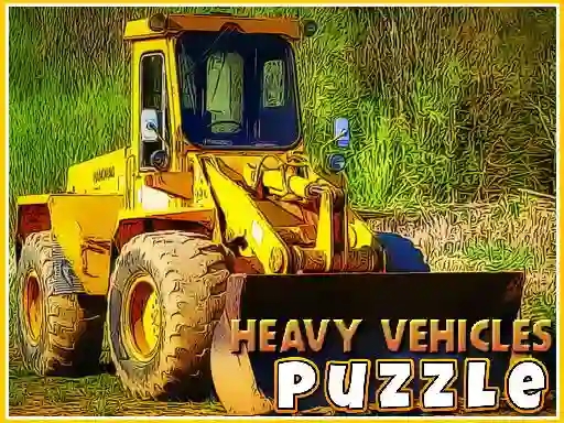 Gioco Heavy Vehicles Puzzle in linea