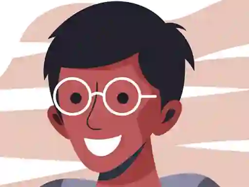 Gioco Boys With Glasses Jigsaw in linea