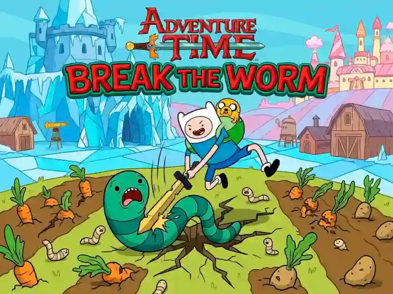 Gioco Adventure Time Break the Worm in linea