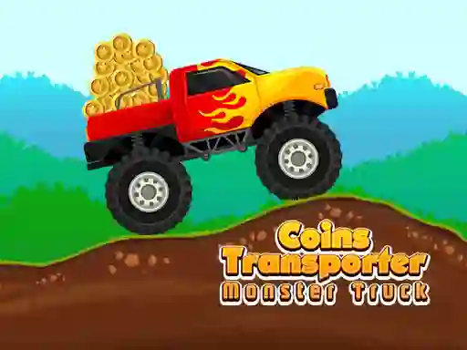 Gioco Coins Transporter Monster Truck in linea