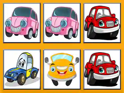 Gioco Funny Cars Memory in linea