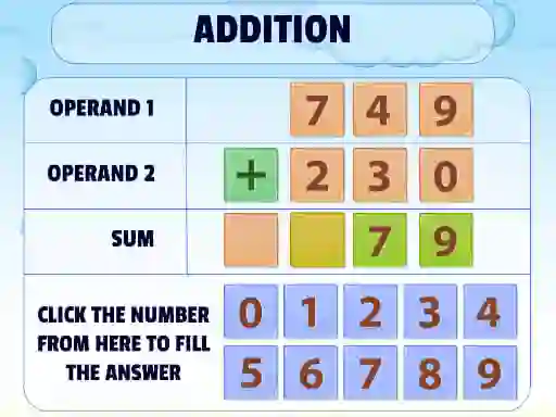Gioco Addition Practice in linea