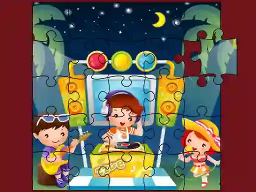 Gioco Cute Little Kids Jigsaw in linea