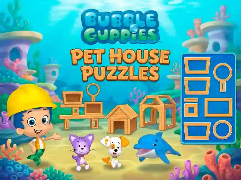 Gioco Bubble Guppies Pet House Puzzles in linea