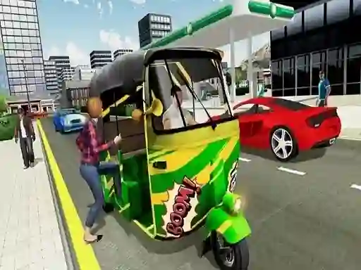Gioco Indian Tricycle Rickshaw Simulator in linea