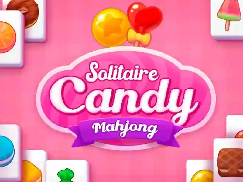 Gioco Solitaire Mahjong Candy in linea