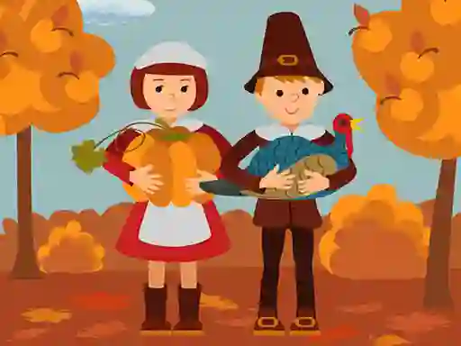 Gioco Thanksgiving Jigsaw in linea