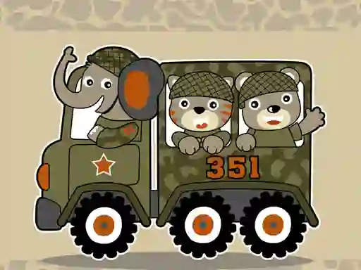 Gioco Army Weapon Vehicles Match 3 in linea