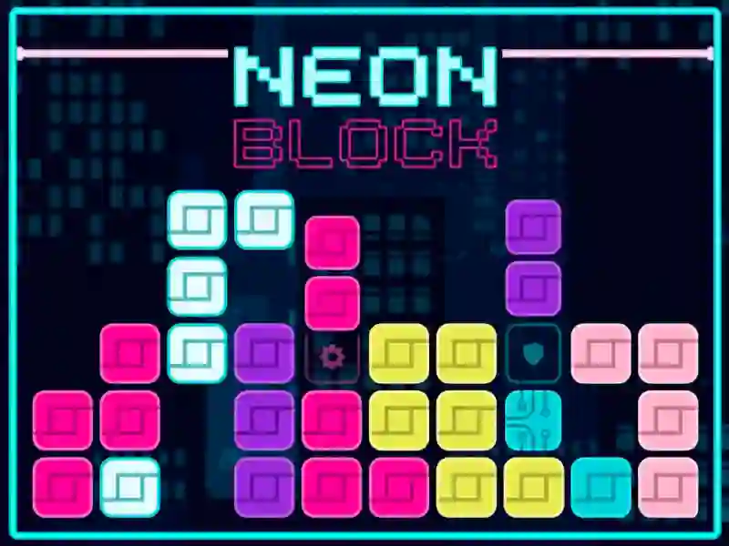 Gioco Neon Block in linea