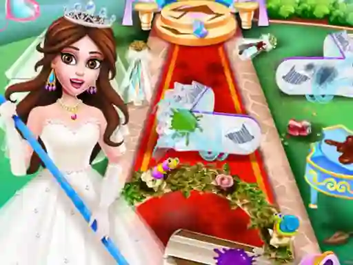 Gioco Princess Wedding Cleaning in linea