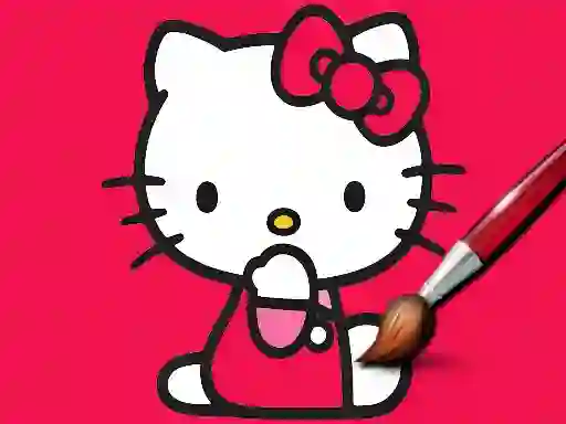 Gioco Easy Coloring Kitty in linea