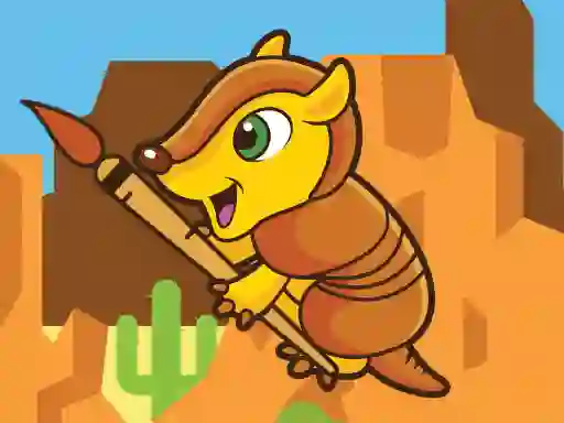 Gioco Happy Armadillo Coloring in linea