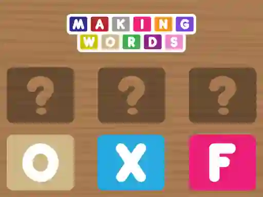 Gioco Making Words in linea