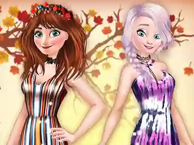 Gioco Princesses BFFs Fall Party in linea