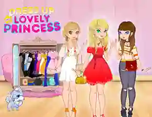 Gioco Dress Up The Lovely Princess in linea