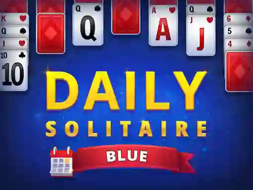 Gioco Daily Solitaire Blue in linea