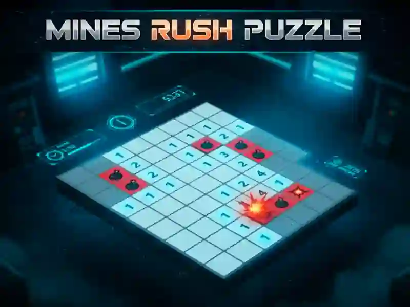 Gioco Mines Rush Puzzle in linea