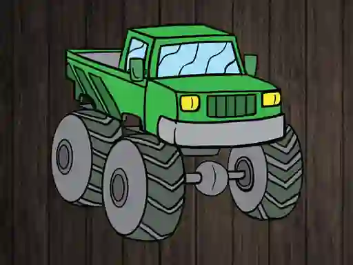 Gioco Monster Truck Jigsaw in linea
