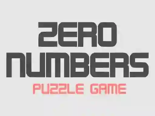 Gioco Zero Numbers Puzzle Game in linea