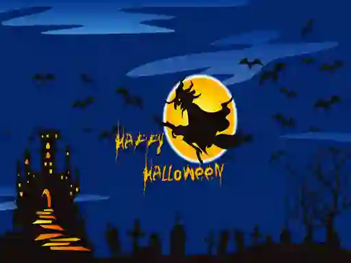 Gioco Halloween Spot Difference in linea