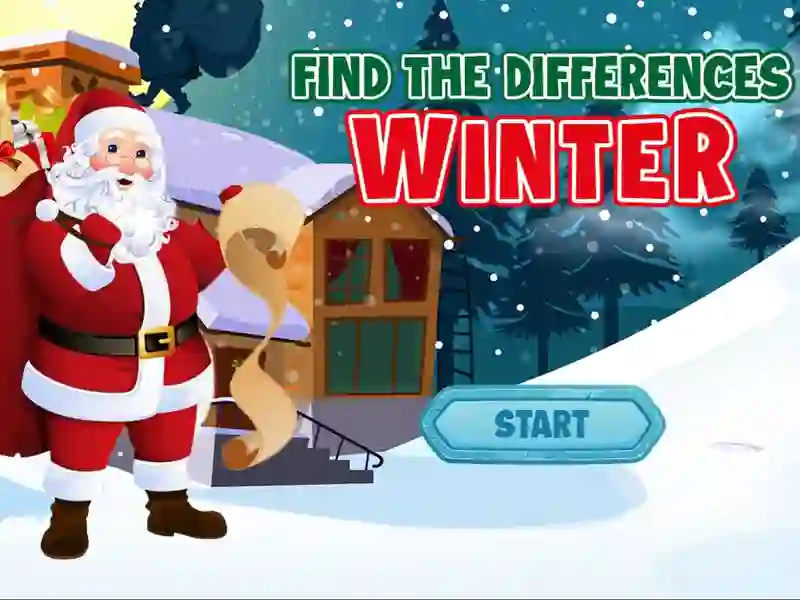 Gioco Find The Differences Winter in linea