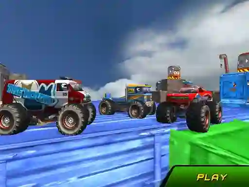 Gioco Monster Truck Stunts Sky Driving in linea