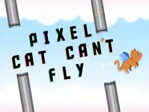 Gioco Pixel cat can't fly in linea