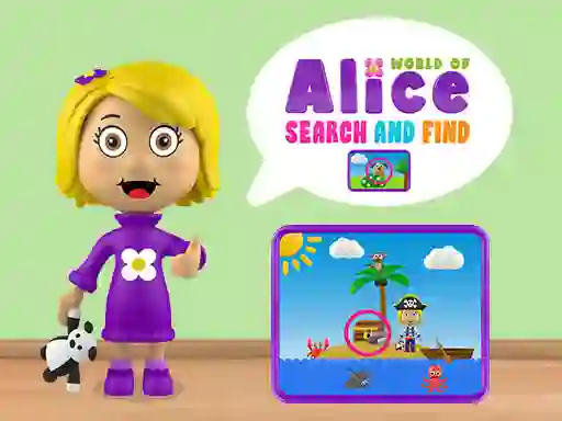 Gioco World of Alice Search and Find in linea
