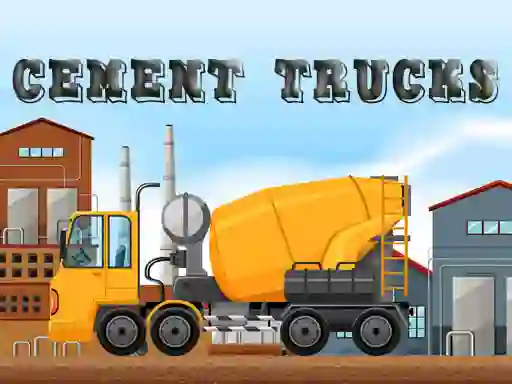 Gioco Cement Trucks Hidden Objects in linea