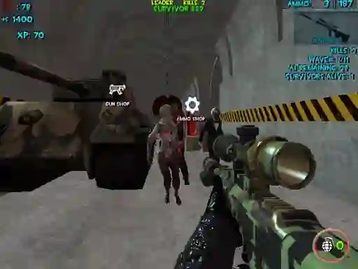 Gioco Zombie Apocalypse Bunker Survival Z in linea