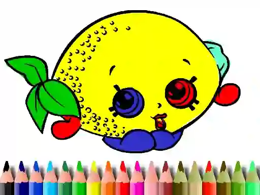 Gioco Back To School: Fruits Coloring Book in linea