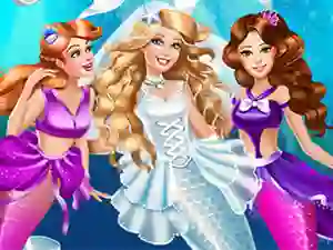 Gioco Mermaid Doll Wedding in linea