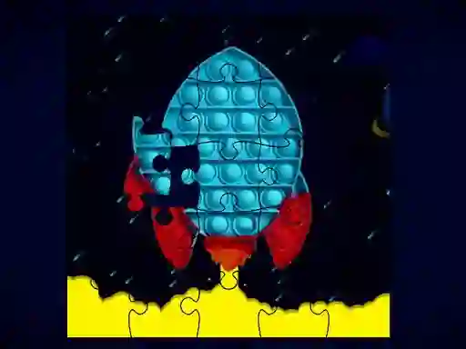 Gioco Pop It Rockets In Space Jigsaw in linea