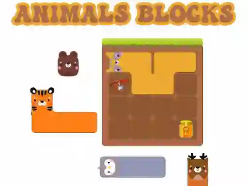 Gioco Animals Blocks in linea